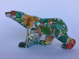 Modeling in clay with enamelled stoneware. Ceramic Bear Decor For Home Souvenir Unusual Gift Ceramics And Pottery Sculpture By Alexey Drozdov Saatchi Art