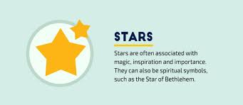 This set includes all star type symbols with various meanings: 40 Common Symbols And Meanings How To Use Them
