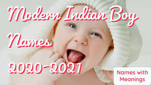 Modern Indian Baby Boy Names 2020 2021 Youtube Hindu baby boys names 2020: