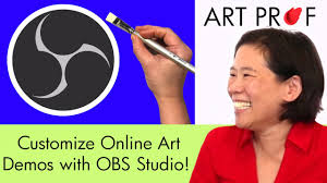 We have simplified some of the concepts to make this accessible to a wider audience. Teaching Art Online Obs Studio Tutorial For Art Demos Youtube