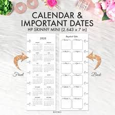 Skinny Mini Happy Planner Inserts Happy Planner Skinny Mini Etsy In 2020 Happy Planner Printables Happy Planner Mini Planner