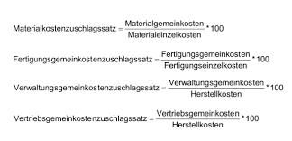 Maybe you would like to learn more about one of these? Wie Werden Die Gemeinkostenzuschlagssatze Mit Dem Diffe It Rewe 2 Repetico