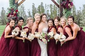 Check spelling or type a new query. September Wedding Burgundy Bridesmaid Dresses With Burgundy And Blush Centerpieces Colorsbridesmaid