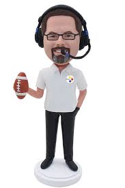 Personalized Football Sports Referee Bobbleheads I love the feature of changing hair color and various hairstyles. bobbleheadsme com