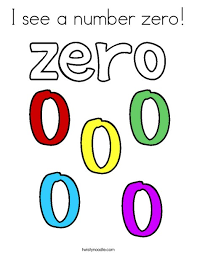 Coloringanddrawings.com provides you with the opportunity to color or print your number zero drawing online for free. I See A Number Zero Coloring Page Twisty Noodle