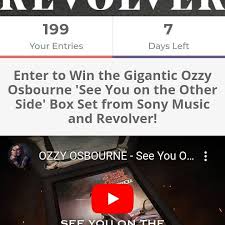 Ozzy Osbourne See You On The Other Side Album Version You Guys Are All Rockin My Link Thank Y All So Much Continue To Uml If You Haven T Already Thank Y All So Much Love Y All Ozzy Osbourne Boxset Sony Music