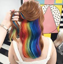 They come in cute colors like hot pink, purple, and a bright blue. Hair Streaks 20 Updated Ways To Wear This Trend All Things Hair Us