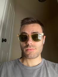 Oliver Peoples Oliver Sun 54mm Buff Green Glass lenses