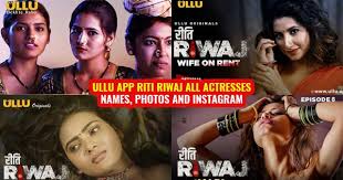 Check spelling or type a new query. Ullu App Riti Riwaj Web Series All Actresses Names Photos And Instagram Full Cast Of Riti Riwaj Top 10 Of Bollywood Hollywood Actresses Movies Photoshoots Music Fun Spideyposts