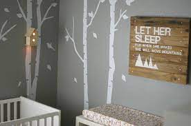 Woodland Nursery For Baby Girl Project Nursery Woodland Nursery Theme Baby Girl Decor Girl Nursery
