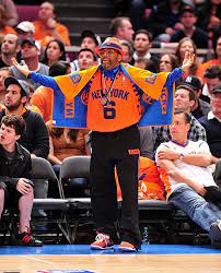 Knicks fans can be pretty ruthless. Fresh Celeb Spike Lee Air Jordan Spizike New York Knicks P E Orange Colorway Spike Lee New York Knicks Knicks