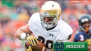 notre dame spring depth chart preview tight ends nbc