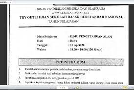 Maybe you would like to learn more about one of these? Soal Try Out Ii Usbn Sd Ipa Dan Kunci Jawabannya Sekolahdasar Net