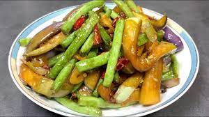 茄子和豆角這樣做 不油炸不水煮 健康營養 軟爛入味 youtube food cooking green beans