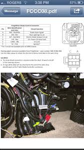 Trailers are required to have at least running lights, turn signals and brake lights. Trailer Brake Controller Winnebago Owners Online Community