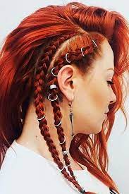 It serves as a blank canvas to store even your largest hair tools and beauty products. 24 Creative Ideas To Diversify Your Favorite Hairstyles With Hair Rings Hair Styles Viking Hair Hair Beads