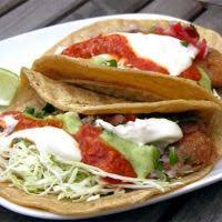 If you like a thinner sauce just add water until you achieve desired consistency. Ensenada Style Baja Fish Tacos Recipe Ensenada Fish Tacos Recipe Fish Tacos Recipe Fish Tacos