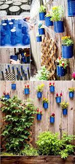 Spring Is Here Why Don T You Go Outside And Make Something Beautiful For Your Garden Make Unique Diy Garden Pots Diy Garden Fence Garden Fence Art Diy Garden