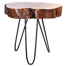 Altinci Cadde Krom Ayakli Zeytin Sehpa 57 Cm Altinci Cadde Rustik Zeytin Urunler