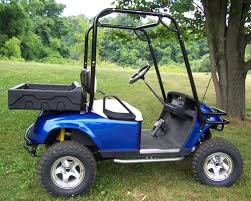 Diamond plate running board set for club car ds golf cart. Ezgo Nerf Bars