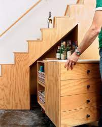 A Stair To Remember 7 Ingenious Staircase Ideas By Diana Budds From Bars For Home Understairs Storage Staircase Storage