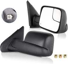 Maybe you would like to learn more about one of these? Buy Eccpp Towing Mirrors Fit 02 08 For Dodge For Ram 1500 03 09 For Dodge For Ram 2500 3500 Pickup Truck Power Heated Tow Folding Side View Black Mirror Pair Set Right Passenger