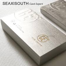 Although sunplustrade professional business card holder is made from steel, at0.48 ounces, it is extremely lightweight and compact enough to fit into your shirt or. High End Specialty Paper Custom Business Cards Print Jazz Metal Platinum 260g Business Cards Aliexpress