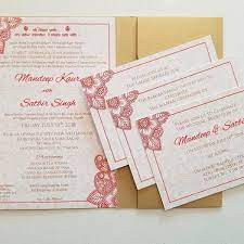 Indian Henna Wedding Invitation Oak Tree Invitation Tree Invitation Invitations