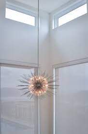 Beautiful Eccentric Light Fixture In A Modern Home Light Fixtures Modern House Decor