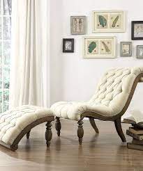 Beige Linen Button Curved Chaise Lounge Ottoman Zulily Home Decor Home Home Furniture