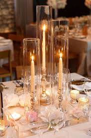 Les Vases Cylindriquesdans Notre Serie Inspiration Decoration Vous Avez Deja Decou Wedding Centerpieces Candle Wedding Centerpieces Wedding Table Centerpieces