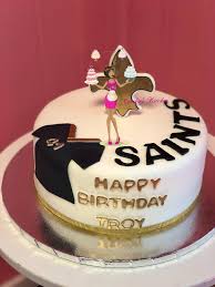 New Orleans Saints Birthday Cakes Saints Cake Themed Cakes Cake Birthday