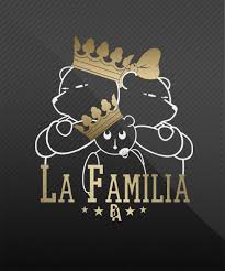 Familia, latin designation of the family taxonomic rank. Aufkleber La Familia Berliner Arroganz