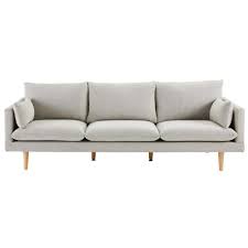 3 Zetel Lichtgrijs Canape D Angle Modulable Maison Du Monde Canape 3 Places