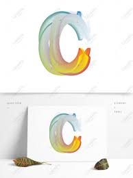 Conversely, the same phoneme may be shared by more than one letter, as shown by the c and s in fence and tense. Creative Gradient English Letter Design C Ai Images Free Download 1369 1024 Px Lovepik