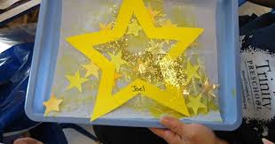 Trinity Preschool Mount Prospect Star Art For Twinkle Twinkle Little Star Nursery Rhyme Crafts Nursery Rhymes Preschool Preschool Crafts