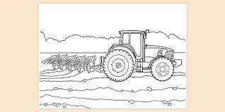 Print coloring of tractor and free drawings. Free Tractor Colouring Page Colouring Sheets