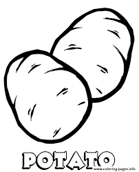 Check spelling or type a new query. Vegetable Potato Coloring Pages Printable