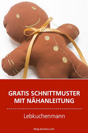 Ausdrucken und zusammenkleben 1 öffne das pdf und drucke alle seiten auf din a4 papier aus. Lebkuchenmann Nahen Mit Gratis Schnittmuster Und Nahanleitung Lebkuchenmann Weihnachtsdeko Nahen Stofftiere Nahen Schnittmuster Kostenlos