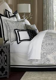 Black And White Paisley Bedding Elegant And Refined This Ramble Comforter Set From Biltmore Will Make Any Room Feel Like A Mansion The Comforter Sets Elegant Comforter Sets Paisley Bedding