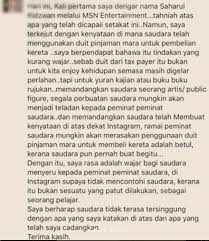 Kalau masa buat loan beli kereta, pastikan ambil insurans ke atas pinjaman tu tau. Video Sy Tkut Tersalah Influence Students Di Luar Sana Saharul Ridzwan Beri Penjelasan Beli Kereta Guna Duit Pinjaman Mara Kisah Dunia