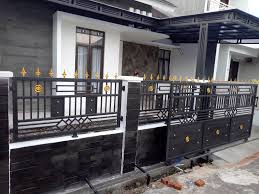 Rumah minimalis hari ini kebanyakan melengkapi luasan tanah dan bangunannya dengan pagar minimalis. Satu Harga Pagar Minimalis Di Bandung 2020 Bengkel Las Bandung