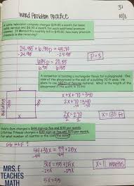 Solving Equations Inb Pages Solving Equations Math Interactive Notebook Math Methods