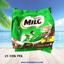 Just add cold water to the milo 3in1 easy cool powder and cool yourself down instantly with a refreshing glass of cold milo. Nestle Milo 3 In 1 21 Stik Mentol Paper