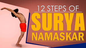 12 Steps Of Surya Namaskar Swami Ramdev Youtube