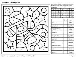 Learn about colors and how to draw. 3d Shapes Color By Code Coloring Pages Outer Space By Whooperswan