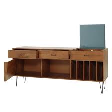 Https Medias Maisonsdumonde Com Image Upload Q Auto F Auto W 2000 Img Solid Acacia Record Cabinet 1 Turntable Furniture Record Cabinet Vinyl Record Furniture