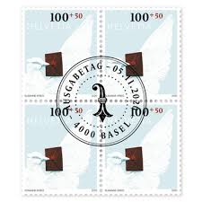 Beiträge über kinderpost von 100. Tag Der Briefmarke 2020 Basel Viererblock Kaufen Auf Postshop Ch