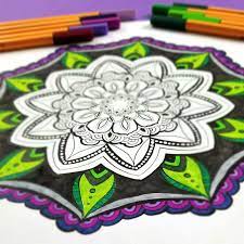 The spruce / wenjia tang take a break and have some fun with this collection of free, printable co. Free Printable Mandala Coloring Pages For Adults Moms And Crafters