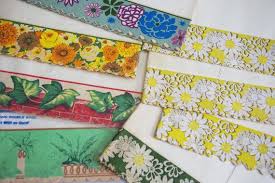 If you use a shelf liner with an adhesive backing or need to remove an old piece of shelf liner, gently pry up a corner with a putty knife. Vintage 1960s Shelf Liner Paper Various Flower Designs Shelf Liner Paper Shelf Liner Shelf Paper